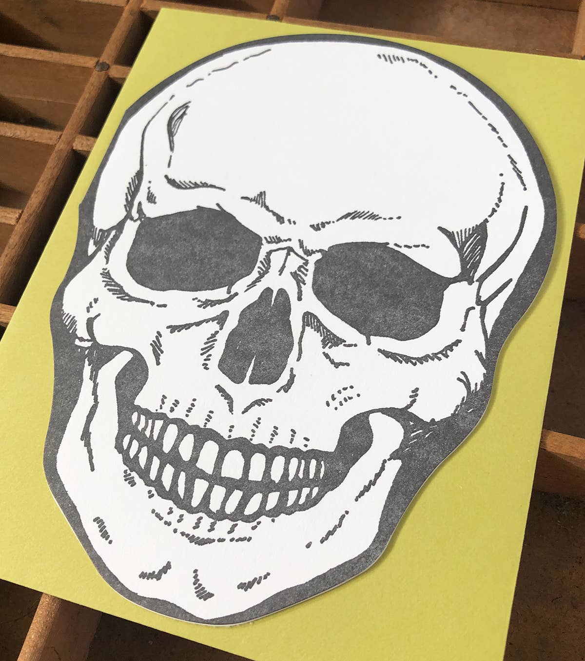 Skull card