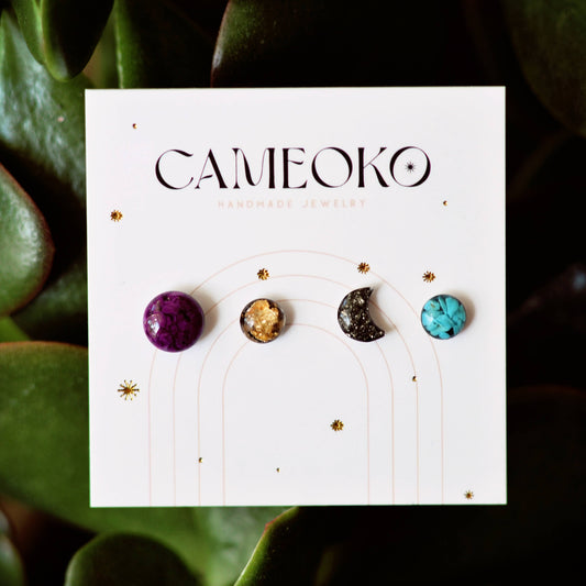 Mix Pack of Four Studs