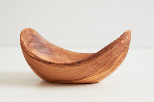 Italian Olivewood Serving Bowl