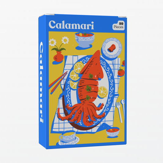 99 Piece Jigsaw Puzzle | Calamari