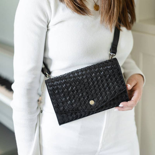 Woven DiMarco Crossbody Bag