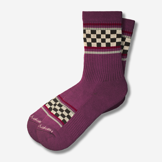 Checkers and Stripes - Orchid