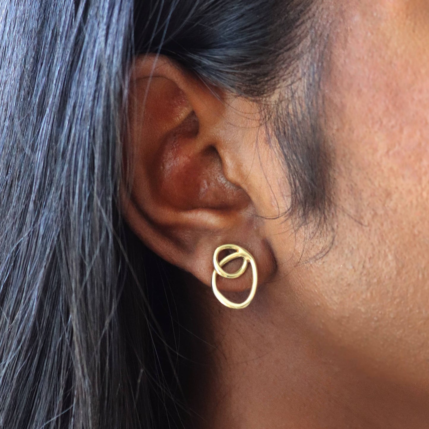 Halo Stud Earrings