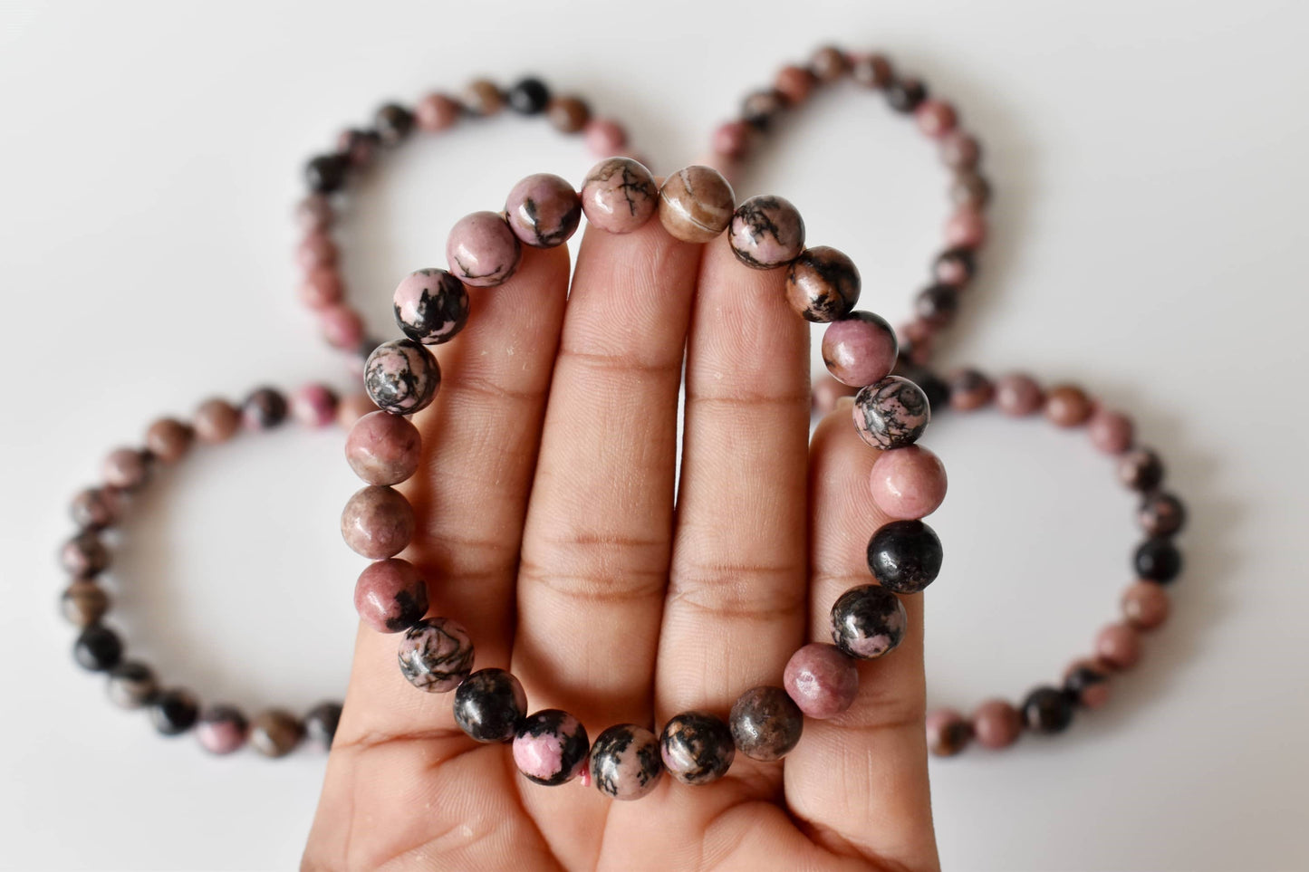 Healing Bracelet | Rhodonite | Gemstone Bracelet