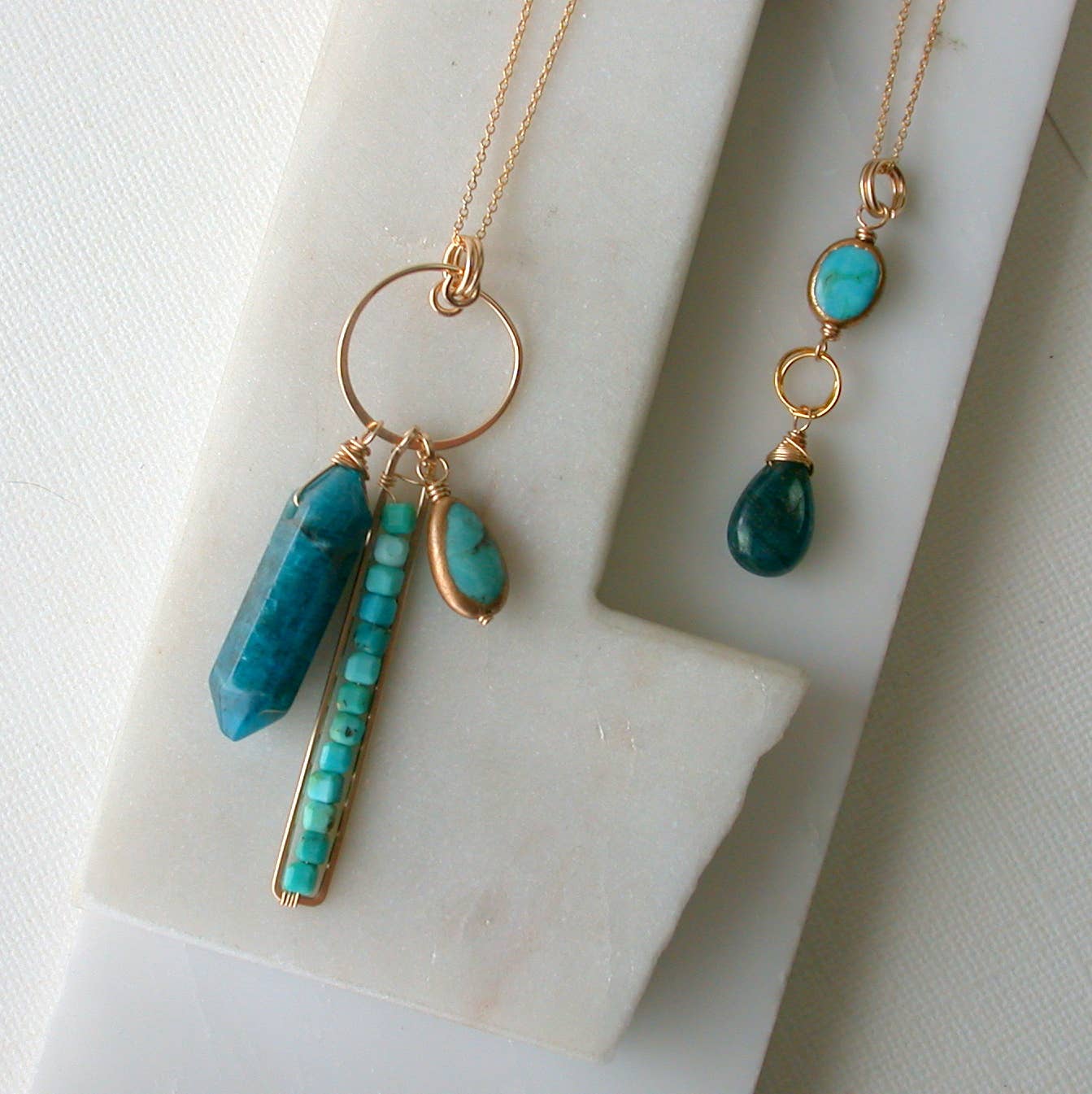 Summer Cluster Necklace
