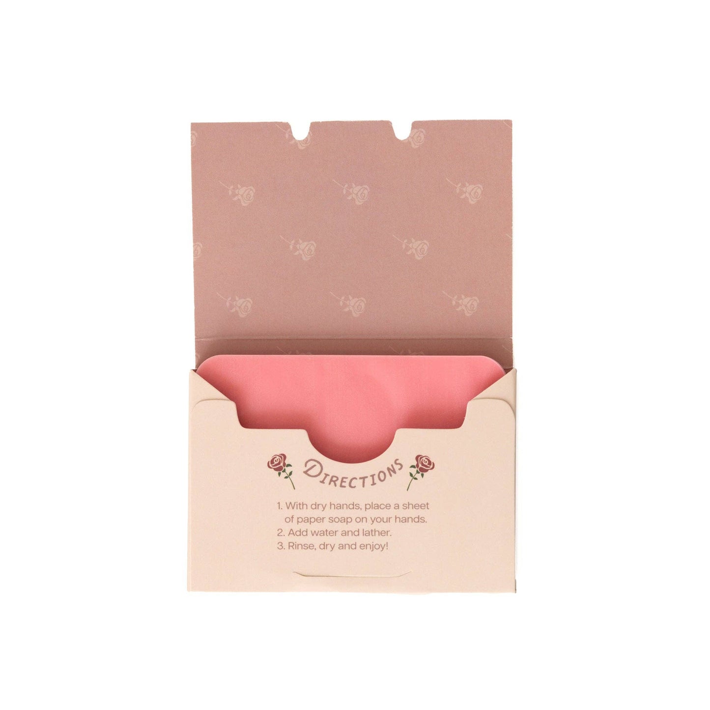 Paper Soap – Rose, 50 Sheets
