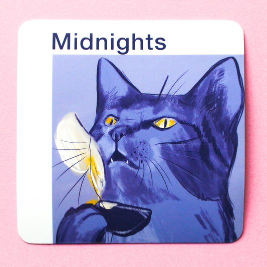 Midnights Cat Vinyl Sticker