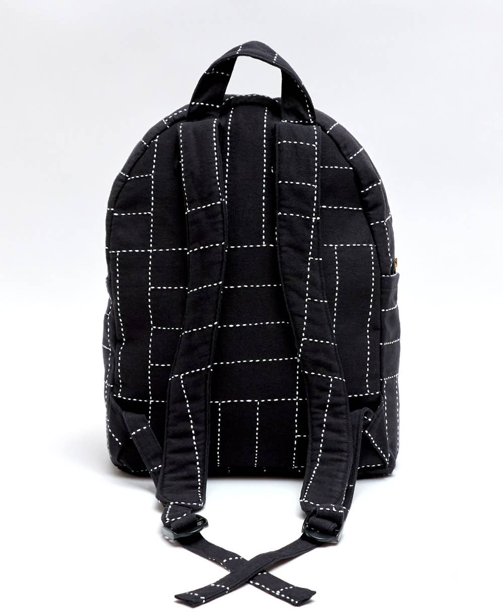 Small Crosshatch Backpack