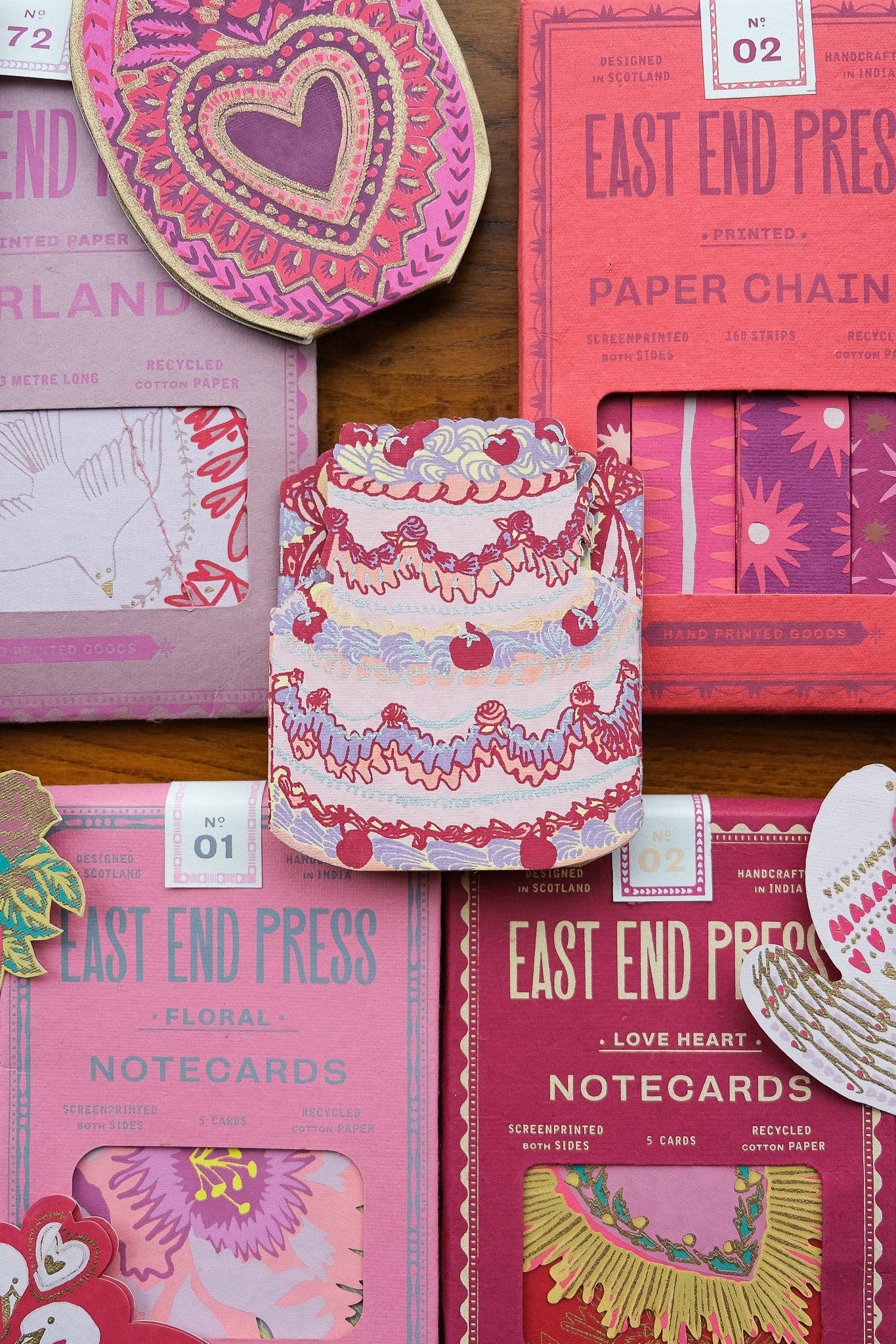 Birthday Cake Concertina Card