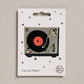 Iron on Patch - Record Player