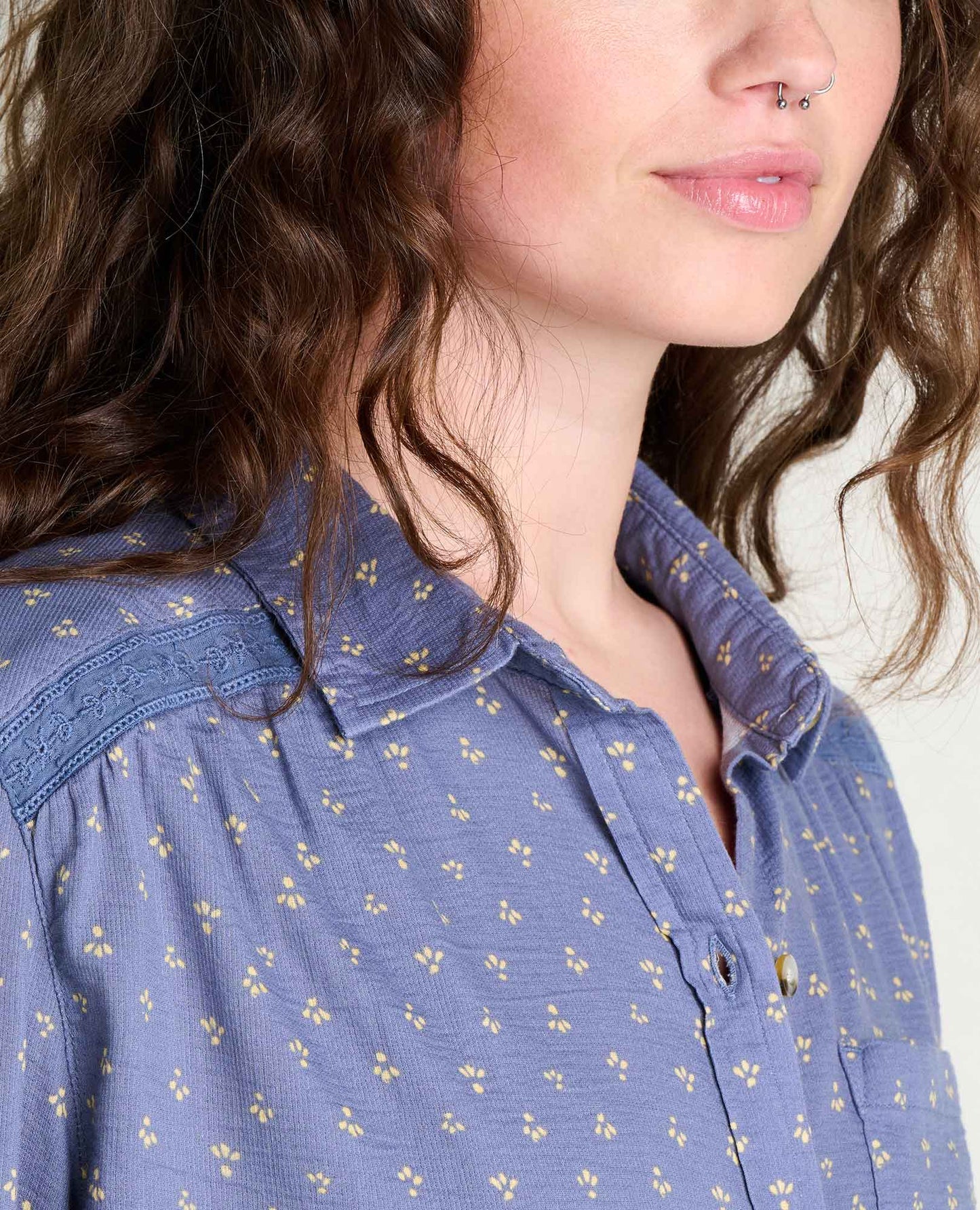 Manzana Boxy Long Sleeve Shirt