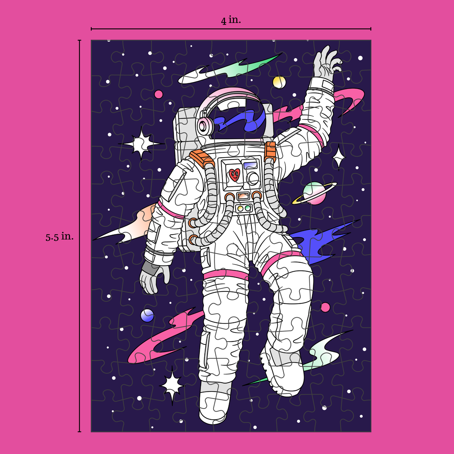 99 Piece Jigsaw Puzzle | Astronaut