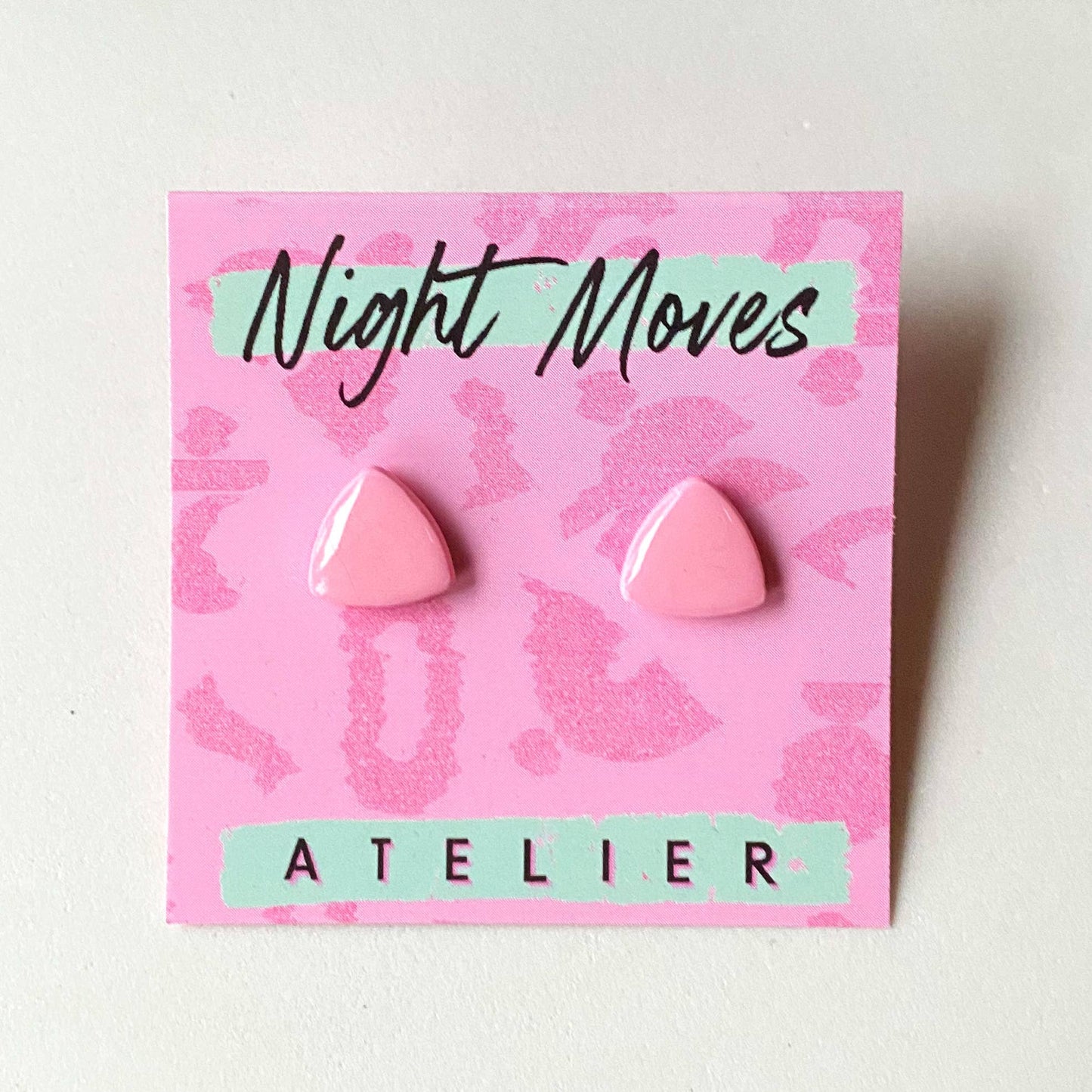 Triangle Polymer Clay Mini Studs