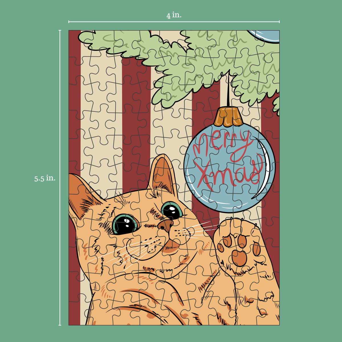 Kitty Mischief | 99 Piece Jigsaw Puzzle