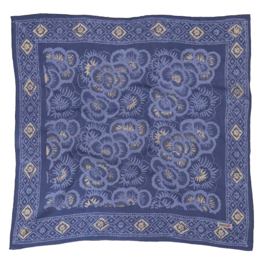 Blue Roses Batik Bandana