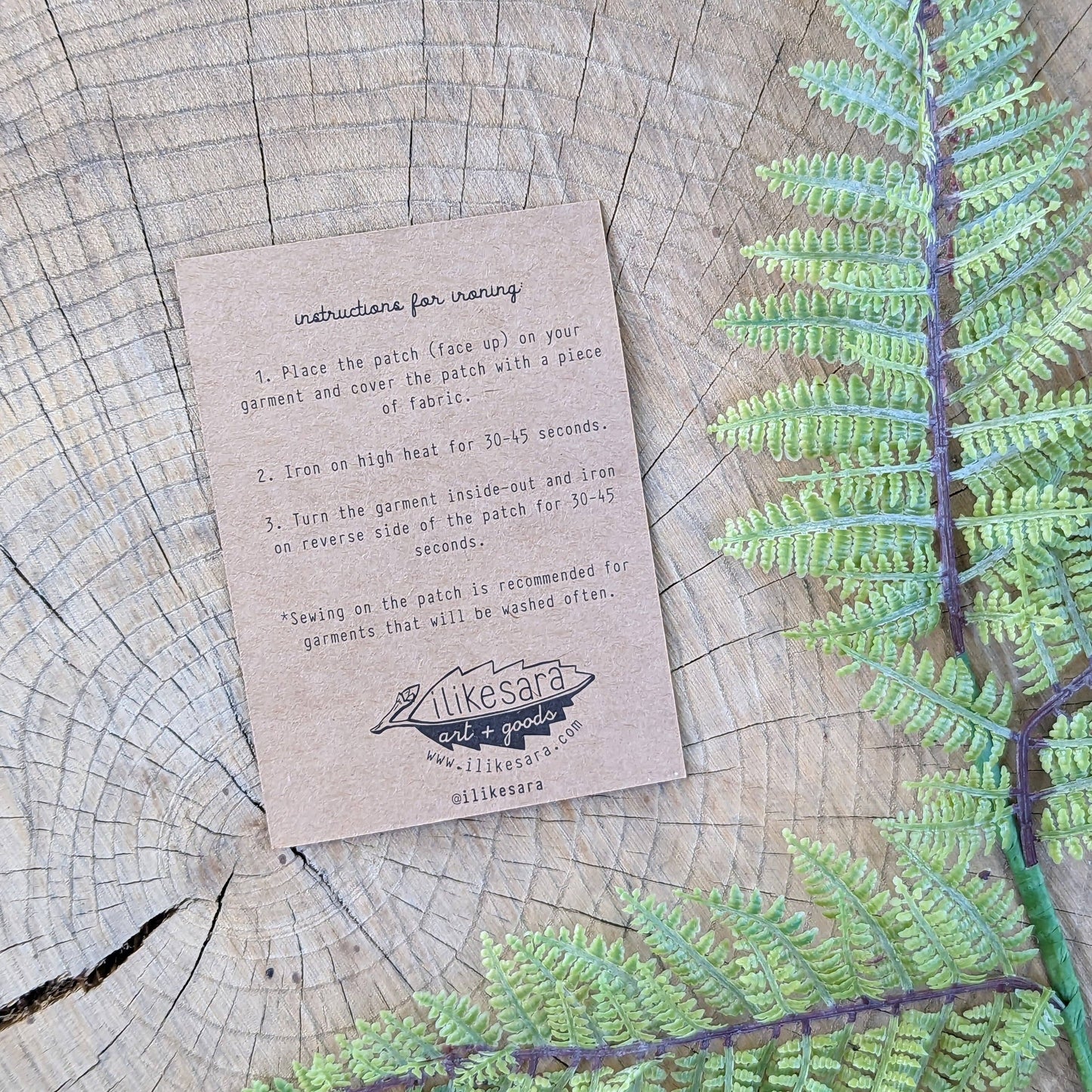 Set of 3 Mushroom Iron-On Patches