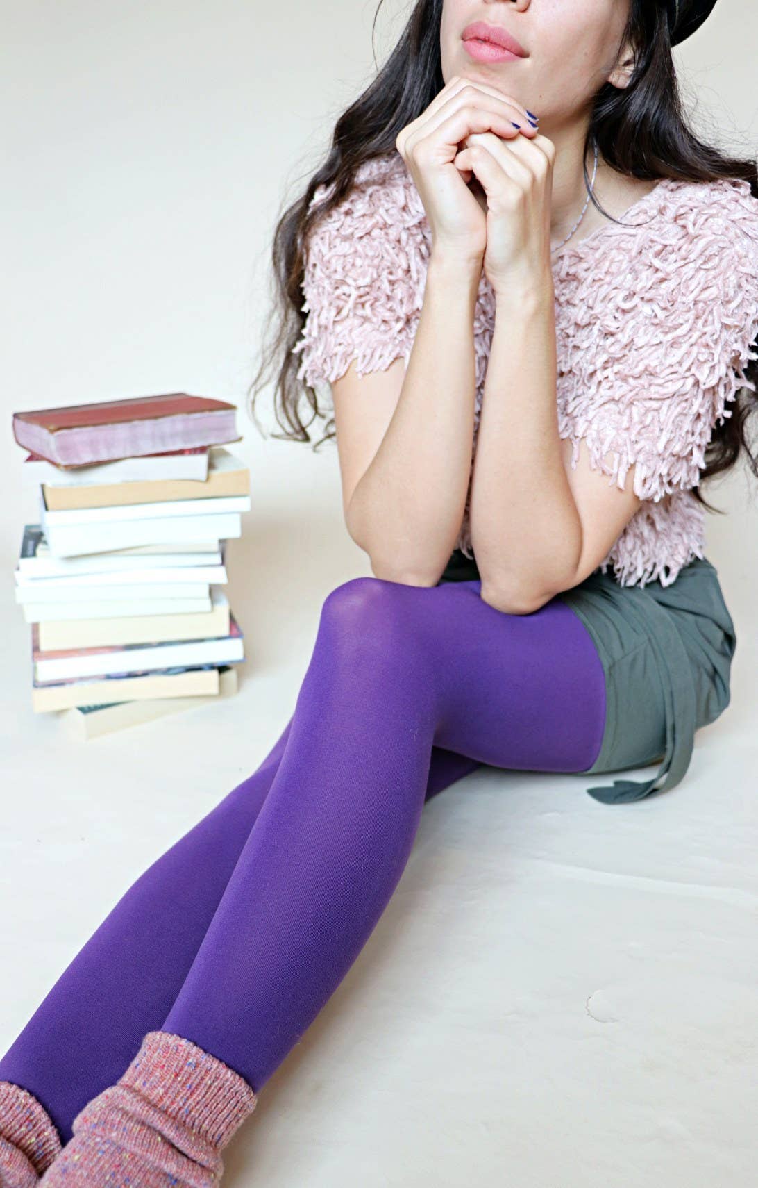 Opaque Tights Multiple Colors