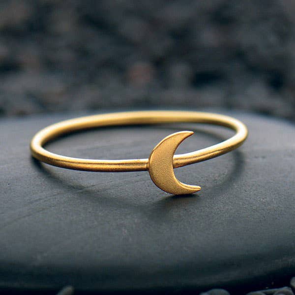 Tiny Moon Ring