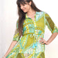 Lena Shirt Dress Emerald Green