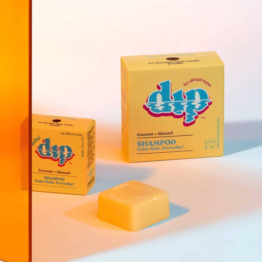 Mini Dip Color Safe Shampoo Bar for Every Day - Coconut & Al