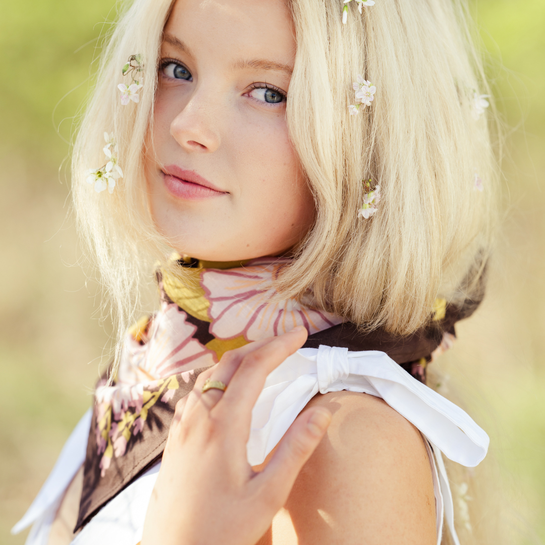 No. 134 Violet Bandana