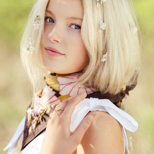 No. 134 Violet Bandana