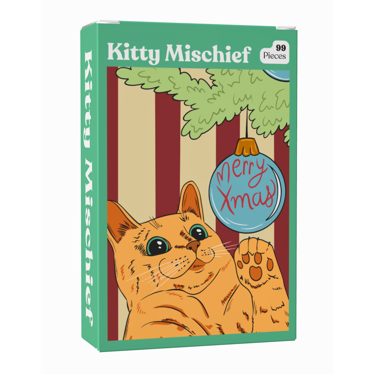 Kitty Mischief | 99 Piece Jigsaw Puzzle