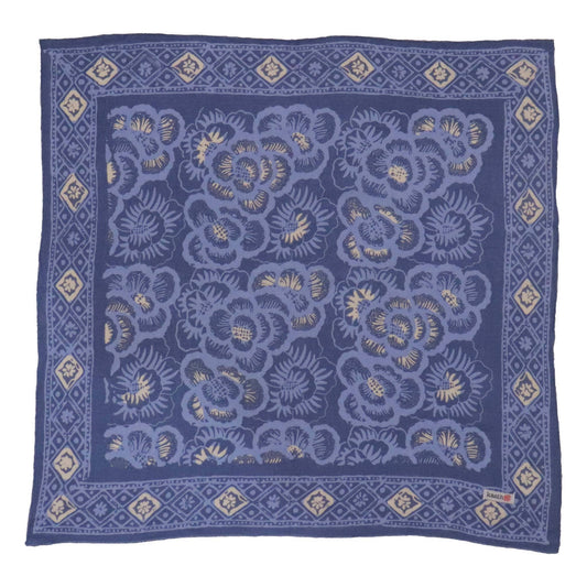 Blue Roses Batik Bandana