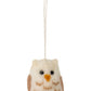 Wool Owl Ornament