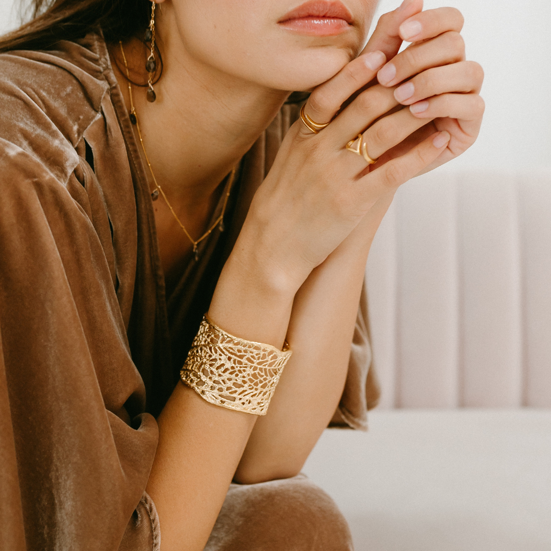 Stephanie Seaweed Cuff