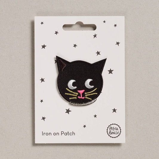 Iron on Patch - Cat Face