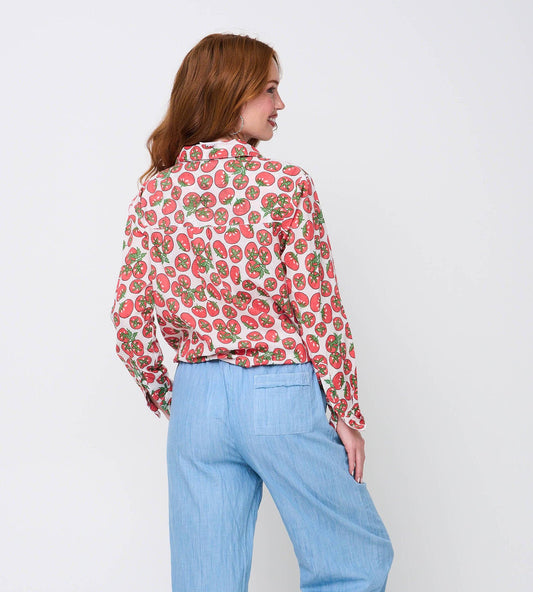 Good Boyfriend Shirt - Tomato