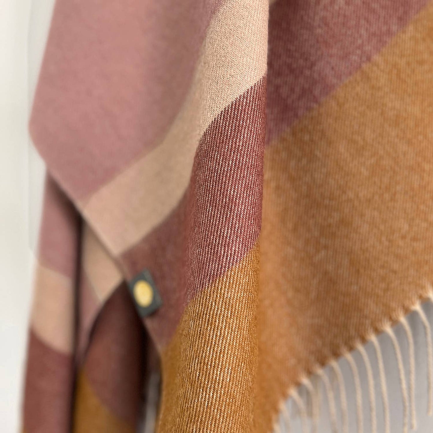 100% Baby Alpaca Scarf - Mocha Mousse