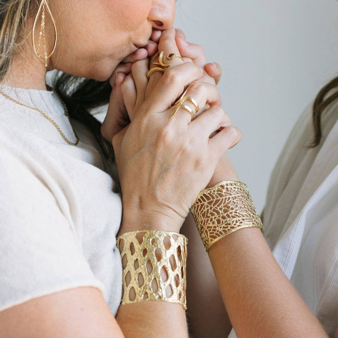 Stephanie Seaweed Cuff