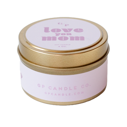 Love You Mom Candle