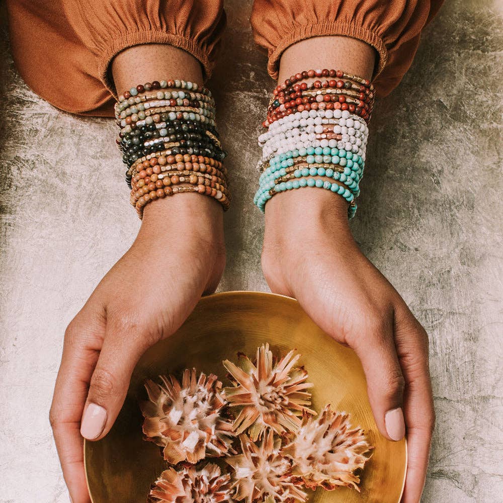 Stone Wrap: Aqua Terra - Peace