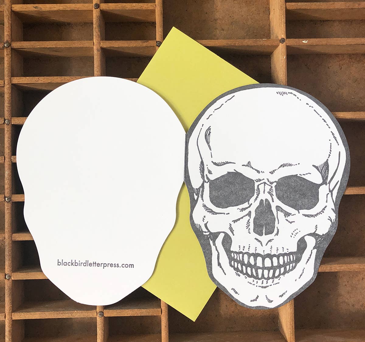 Skull card