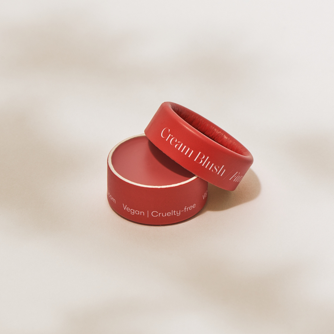 Zero Waste Cream Blush Mini - Scarlet