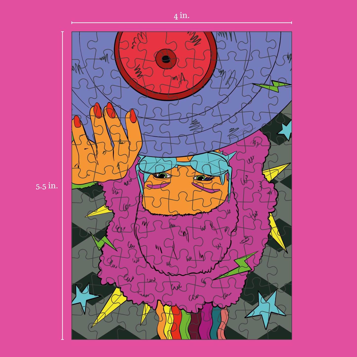 99 Piece Jigsaw Puzzle | Vinyl