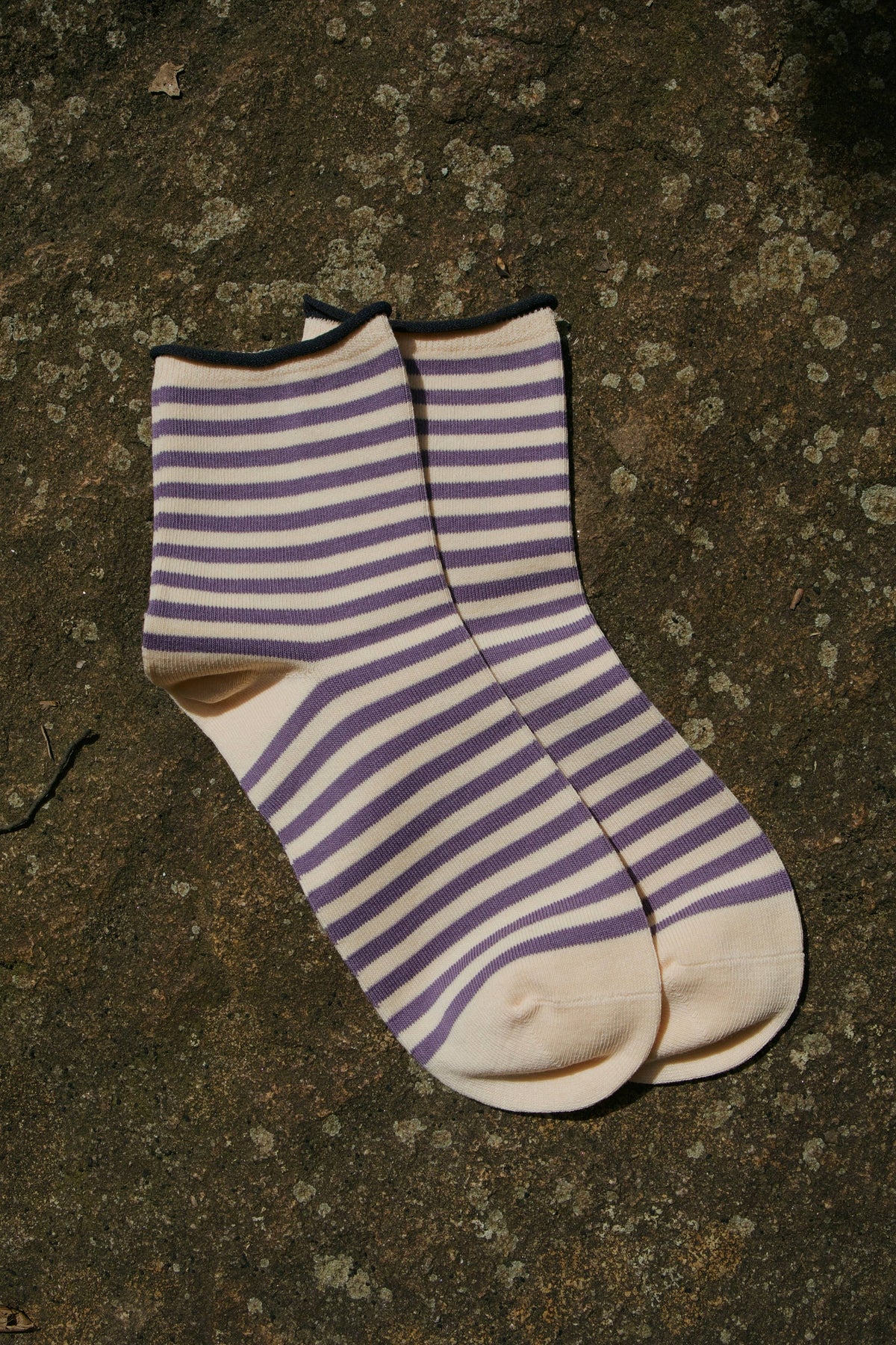 Violet Meadow Socks
