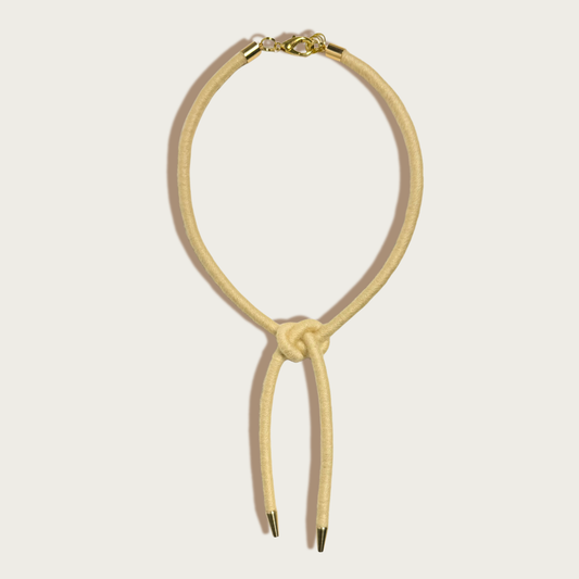 Shoelace Square Knot Bolo