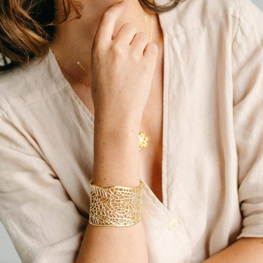 Stephanie Seaweed Cuff