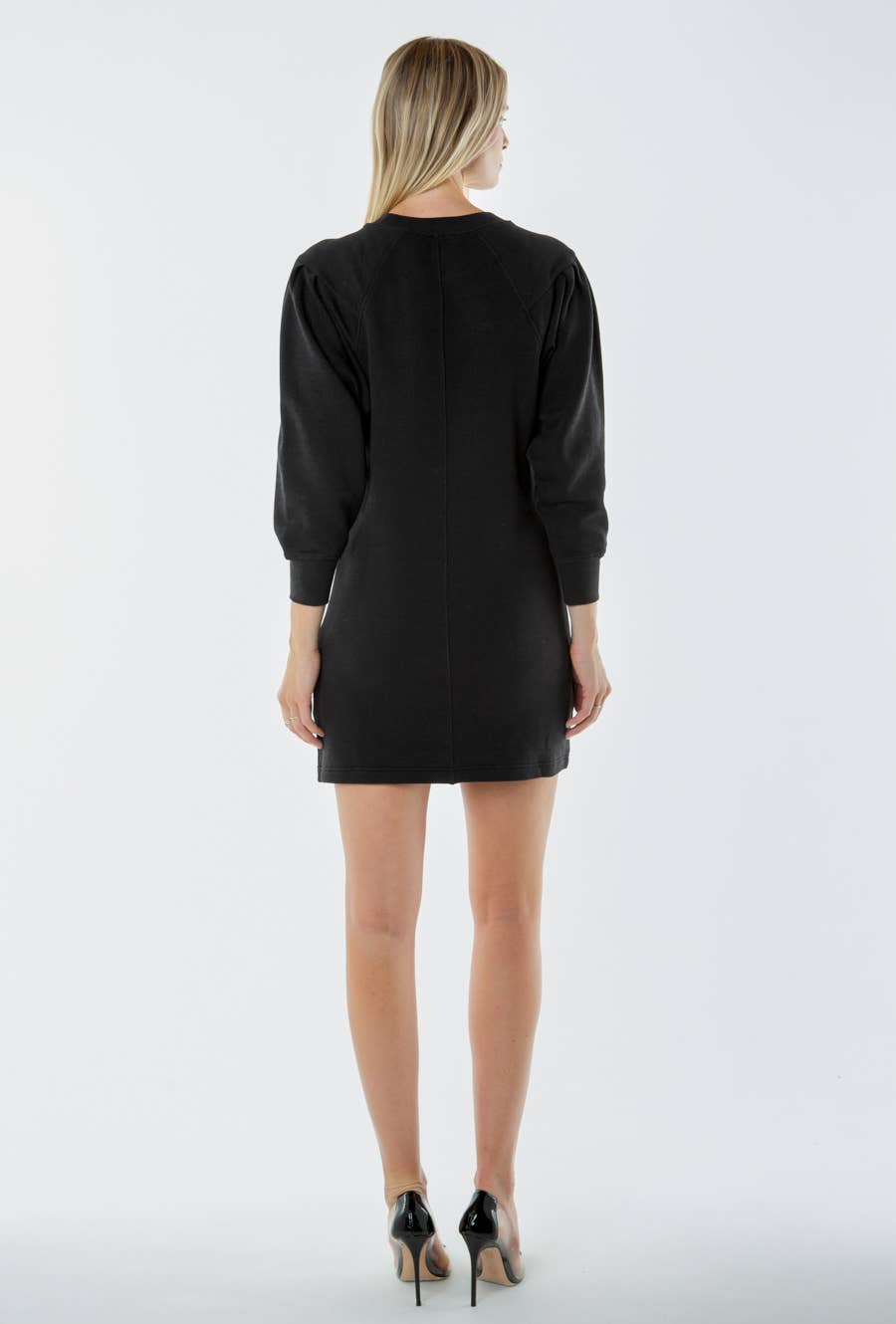 Camila Pleated Mini Cozy Dress