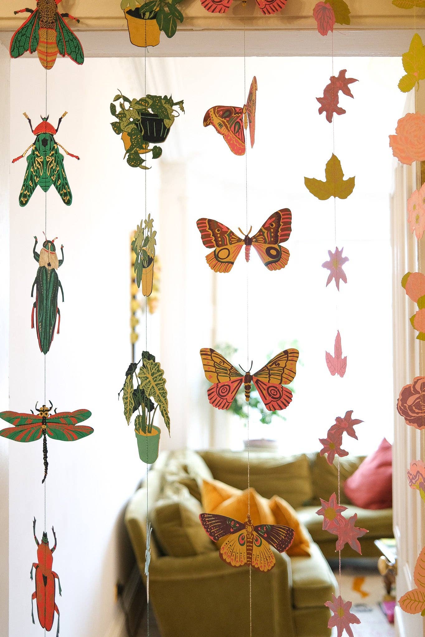 Butterfly Vertical Wall Hanging