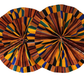 Traditional Kente Print- Fan