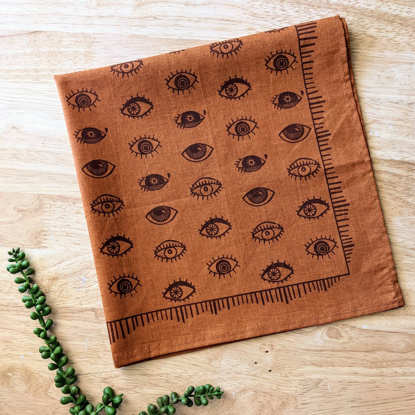 Orange Eye Bandana