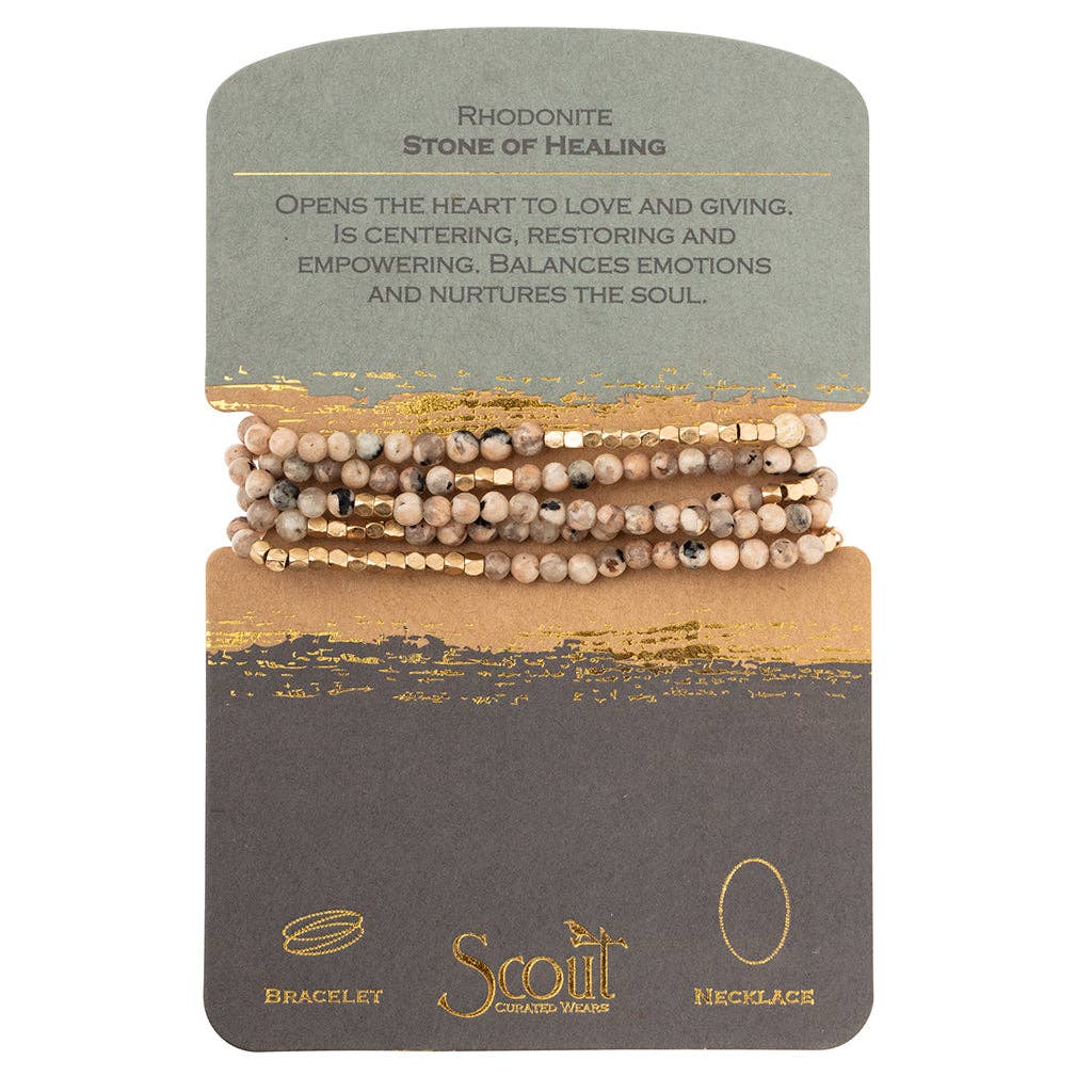 Stone Wrap: Rhodonite - Healing