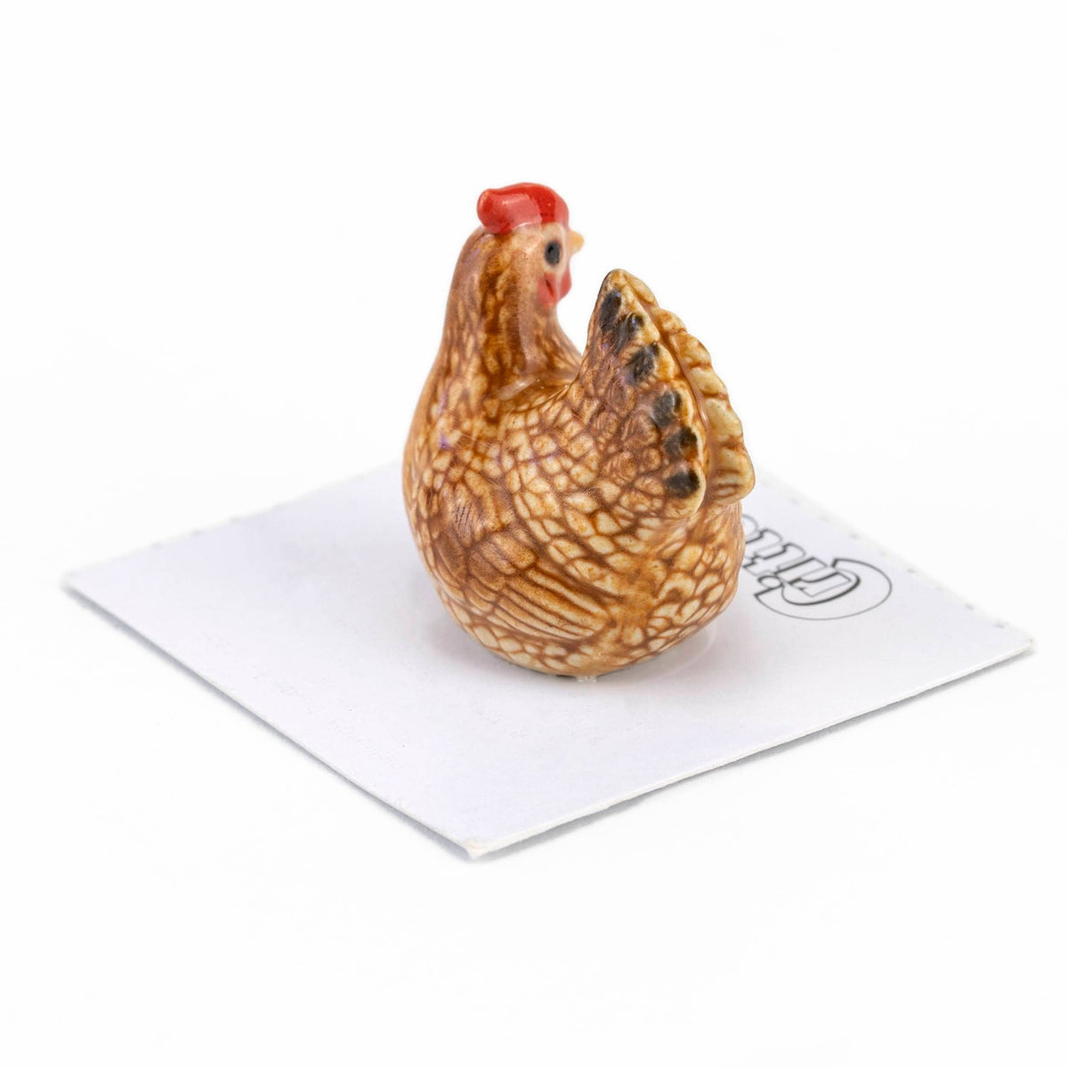 Hen Porcelain Miniature