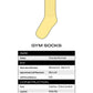 Book Nerd Gym Crew Socks