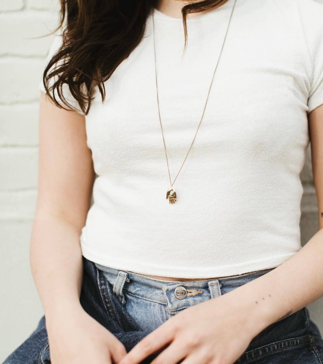 Giver Necklace With Opal